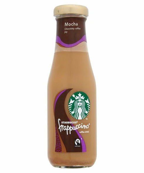 Starbucks Chocolate Mocha Frappuccino Flavoured Milk Iced Food, Beverages & Tobacco > Beverages > Coffee 250ml